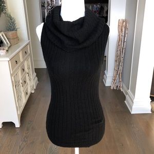 Altar’d State Sleeveless Black Sweater- Small